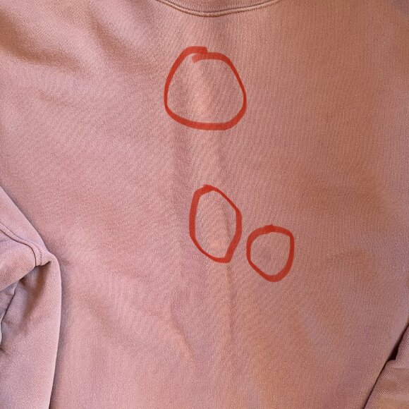 Girlfriend Collective 50/50 Birch Sweatshirt Crewneck Pullover Lounge sporty - Picture 12 of 14